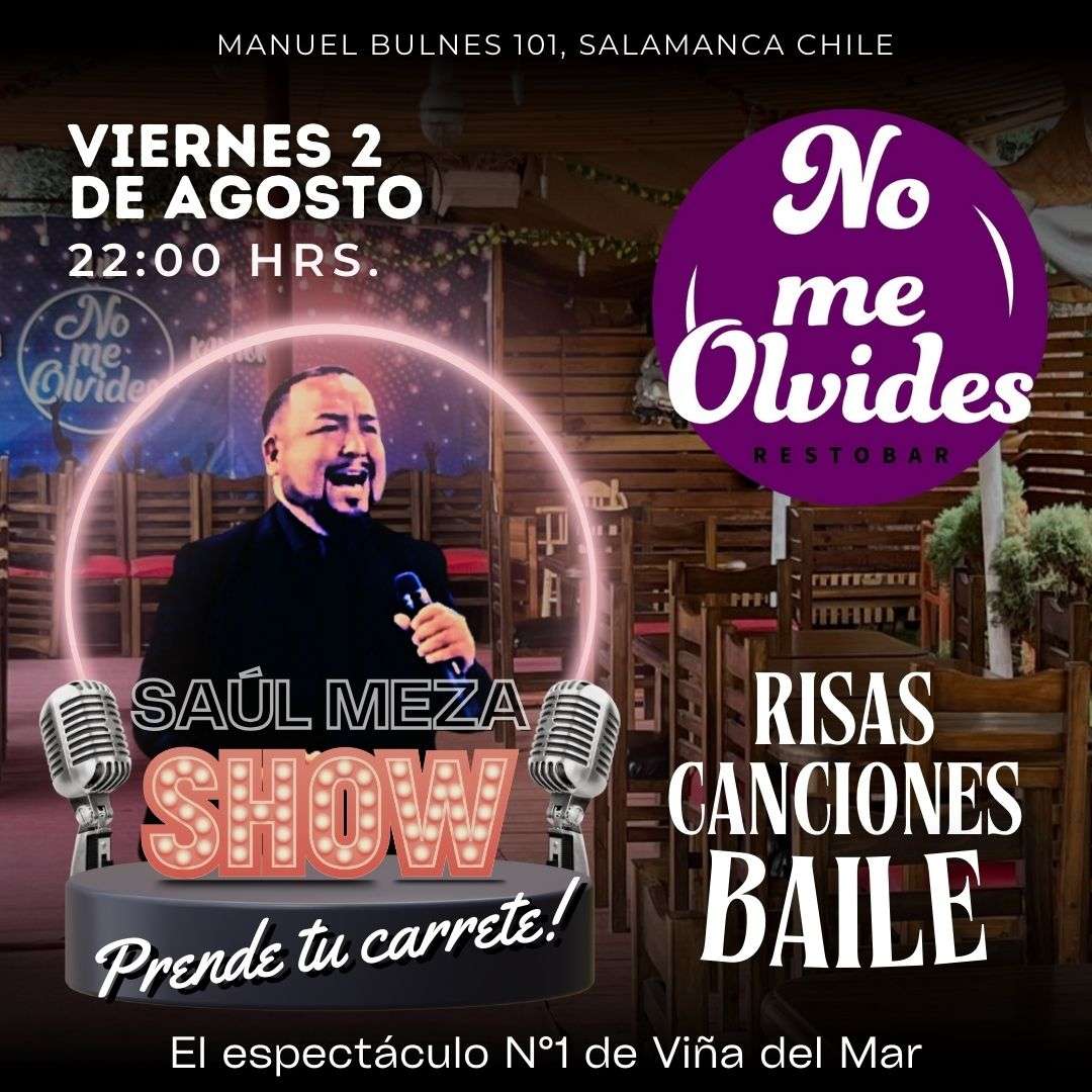Viernes 2 de Agosto show en Salamanca
